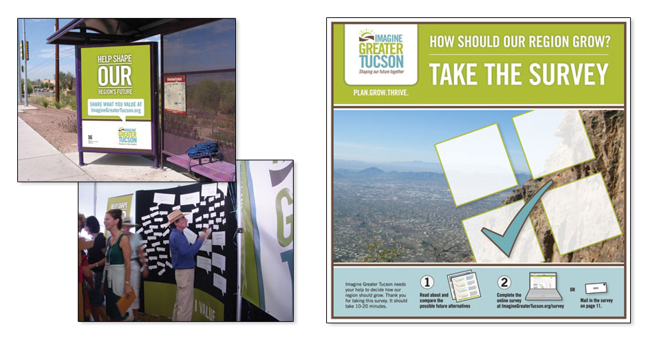 Imagine Greater Tucson - Bus Shelter and Ads