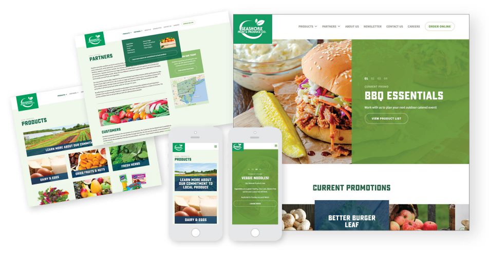 Seashore Fruit and Produce Company - Website